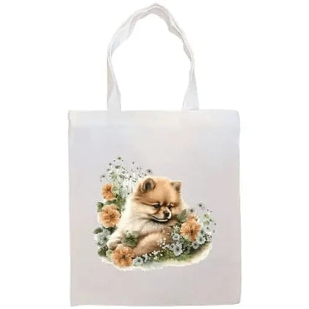 Pomeranian Canvas Tote Bag - Pomeranian