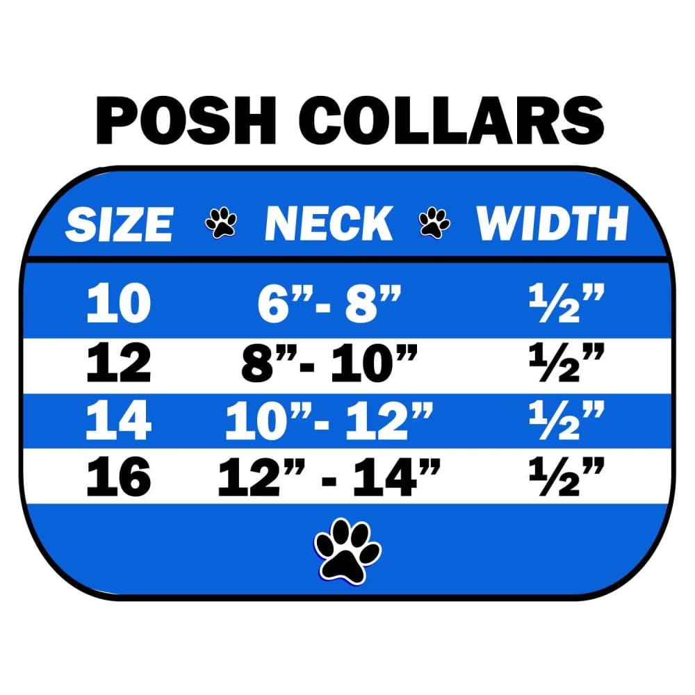 Posh Halloween Jeweled Dog Collar - Dog Collars - Patent