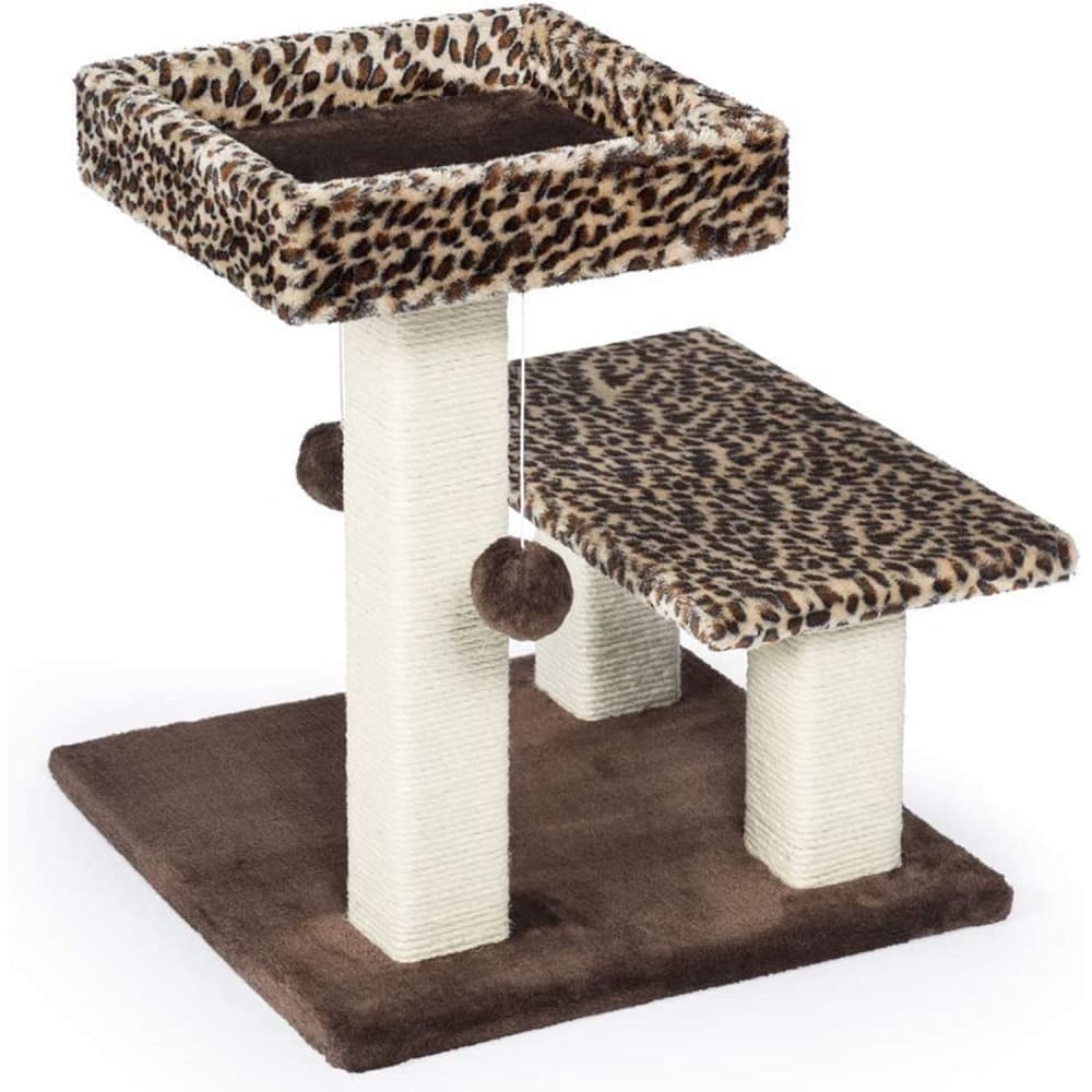 Prevue Pet Products Kitty Power Paws Leopard Terrace - Cat