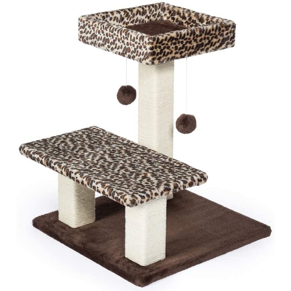 Prevue Pet Products Kitty Power Paws Leopard Terrace - Cat