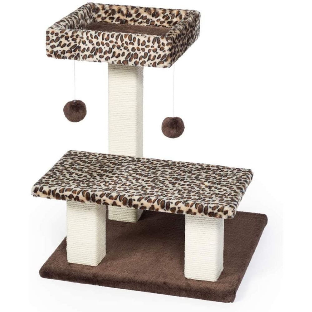 Prevue Pet Products Kitty Power Paws Leopard Terrace - Cat