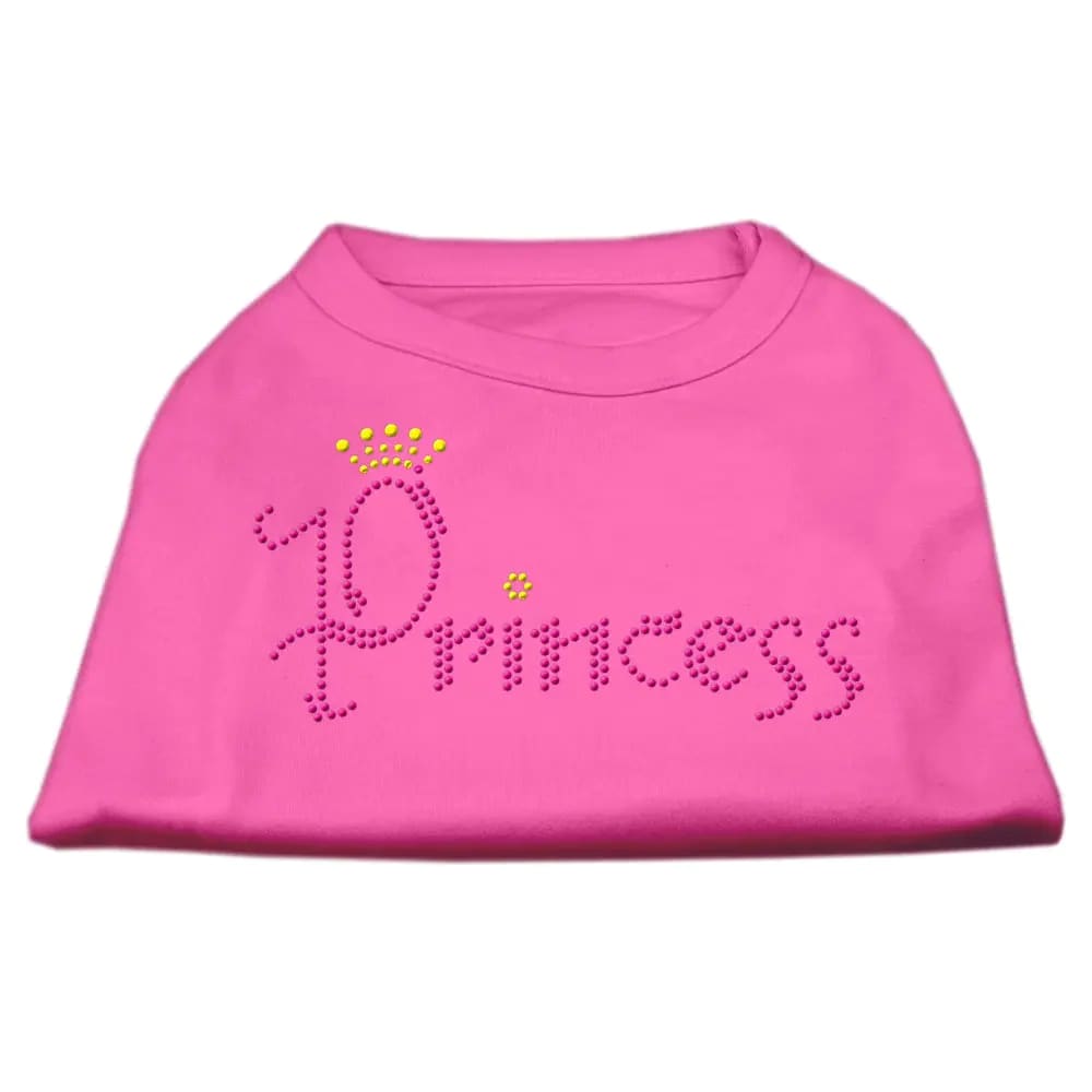 Princess Rhinestone Pet Shirt - Rhinestone Pet Shirts