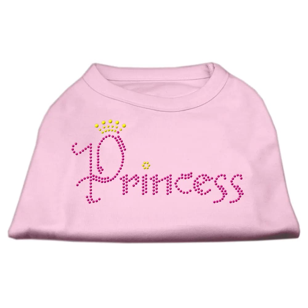 Princess Rhinestone Pet Shirt - Rhinestone Pet Shirts