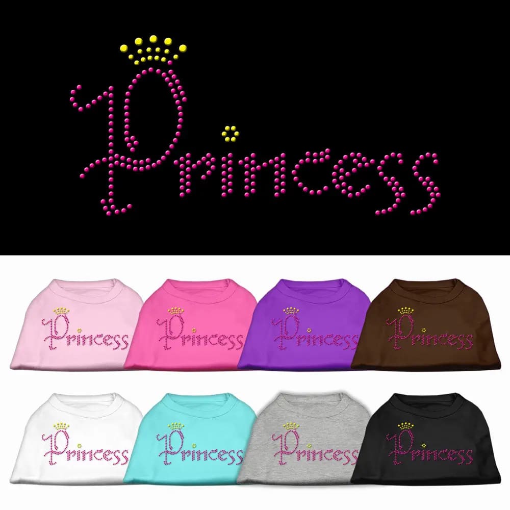 Princess Rhinestone Pet Shirt - Rhinestone Pet Shirts