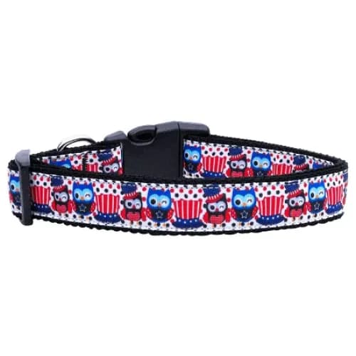 Proud Owls Nylon Cat Collar - Cat Collars - Classic