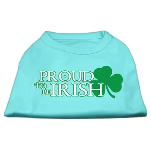 Proud To Be Irish Screen Print Pet Shirt - Screen Print