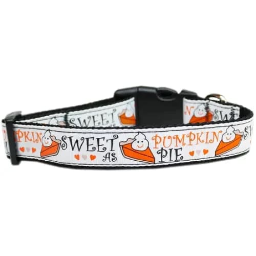 Pumpkin Pie Nylon Cat Collar - Cat Collars - Classic