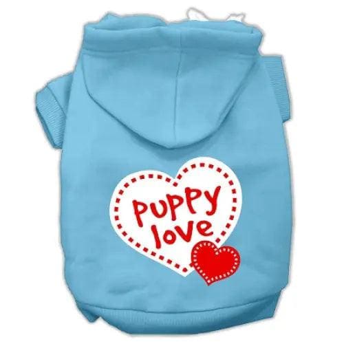 Puppy Love Screen Print Pet Hoodies - Screen Print Hoodies