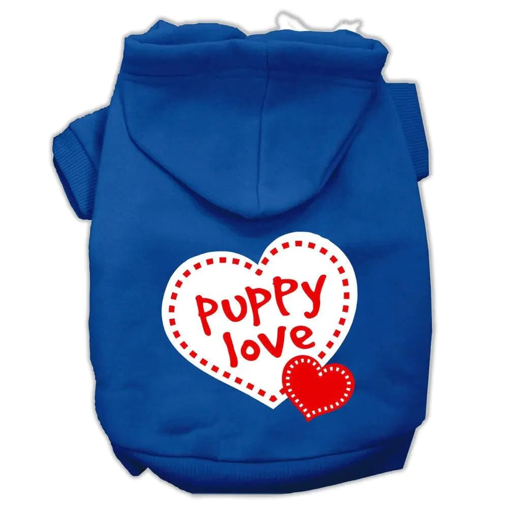 Puppy Love Screen Print Pet Hoodies - Screen Print Hoodies