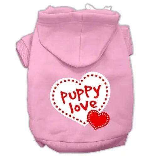 Puppy Love Screen Print Pet Hoodies - Screen Print Hoodies