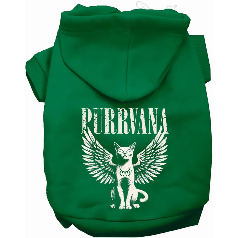 Purrvana Pet Hoodie - Screen Print Hoodies