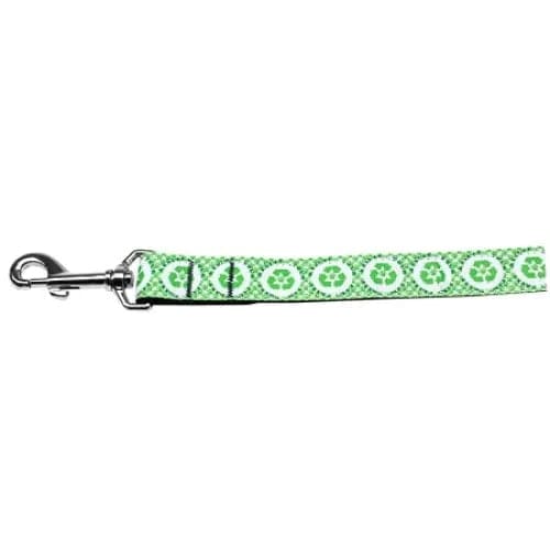 Recycle Paw Print Nylon Dog Collar & Leash - Dog Collars