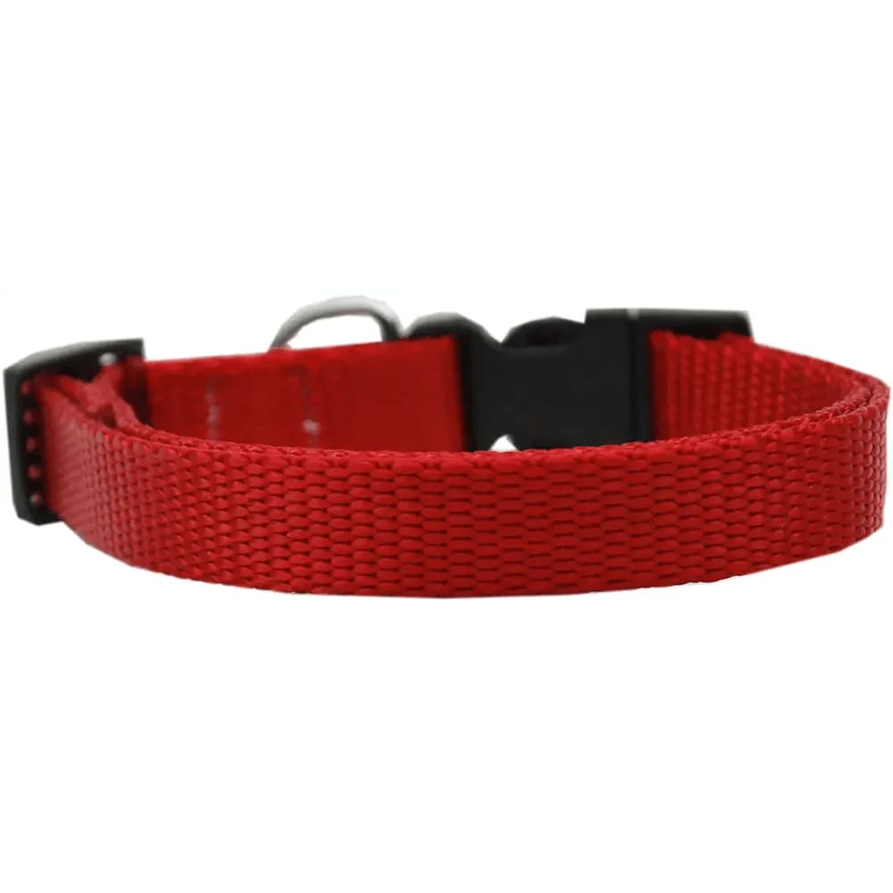 Red Nylon Dog Collars and Leashes - Dog Collars - Nylon