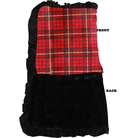 Red Plaid Pet Blanket