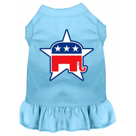 Republican Screen Print Pet Dress - Screen Print Dog Dresses