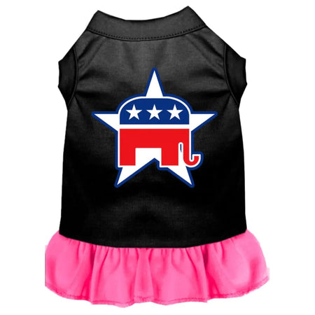 Republican Screen Print Pet Dress - Screen Print Dog Dresses