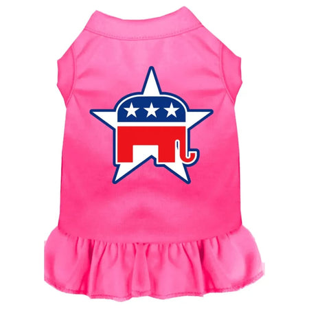 Republican Screen Print Pet Dress - Screen Print Dog Dresses