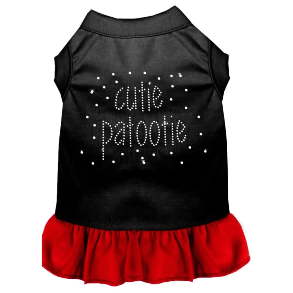 Rhinestone Cutie Patootie Pet Dress - Rhinestone Dresses