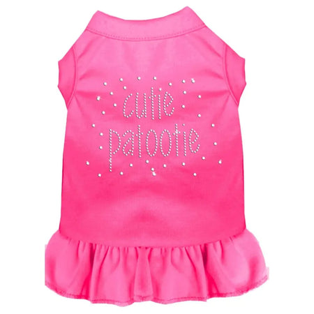 Rhinestone Cutie Patootie Pet Dress - Rhinestone Dresses