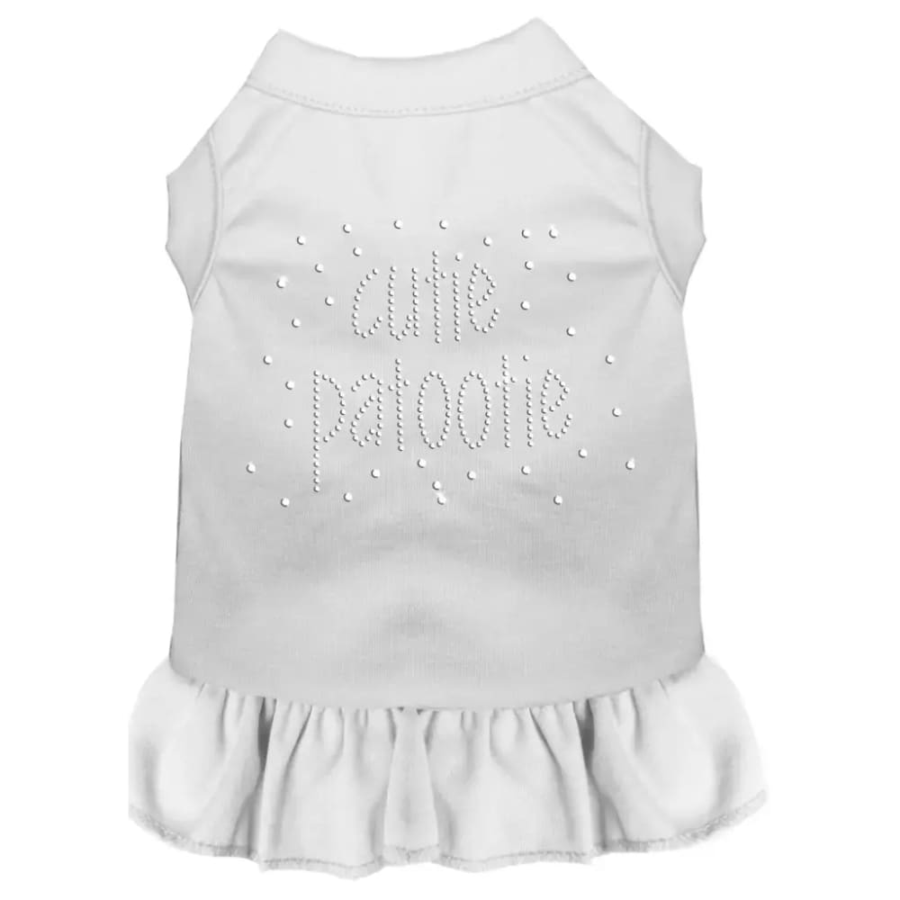 Rhinestone Cutie Patootie Pet Dress - Rhinestone Dresses