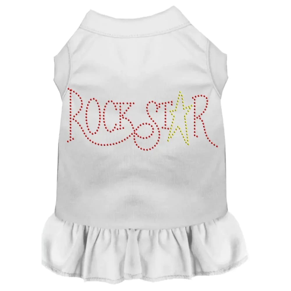 Rhinestone Rockstar Pet Dress - Rhinestone Dresses