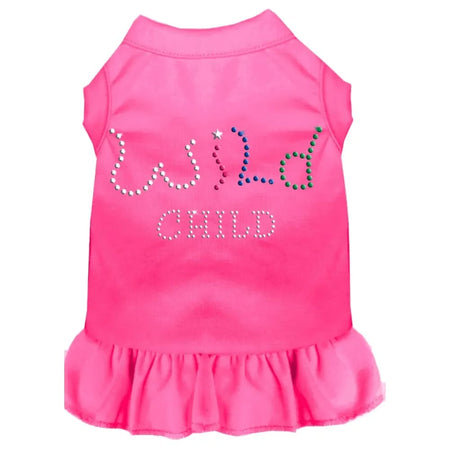 Rhinestone Wild Child Pet Dress - Rhinestone Dresses