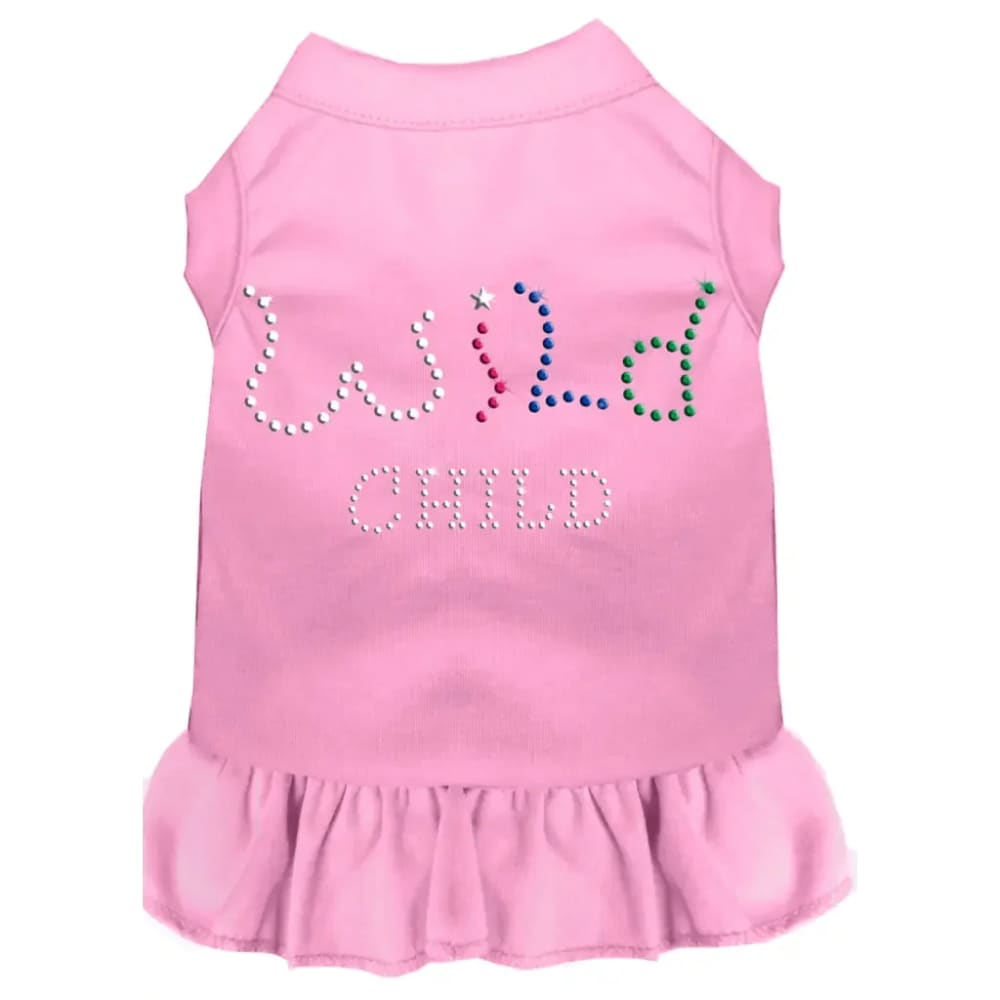 Rhinestone Wild Child Pet Dress - Rhinestone Dresses