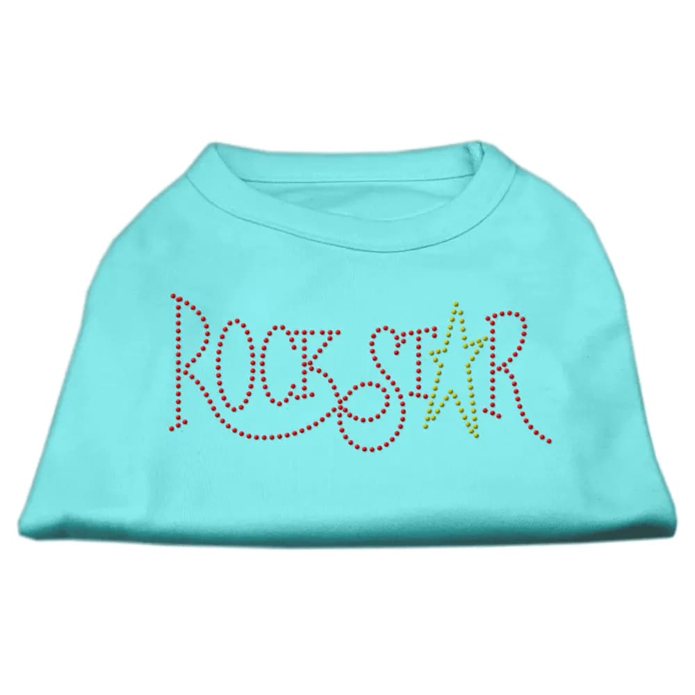 Rockstar Rhinestone Pet Shirt - Rhinestone Pet Shirts