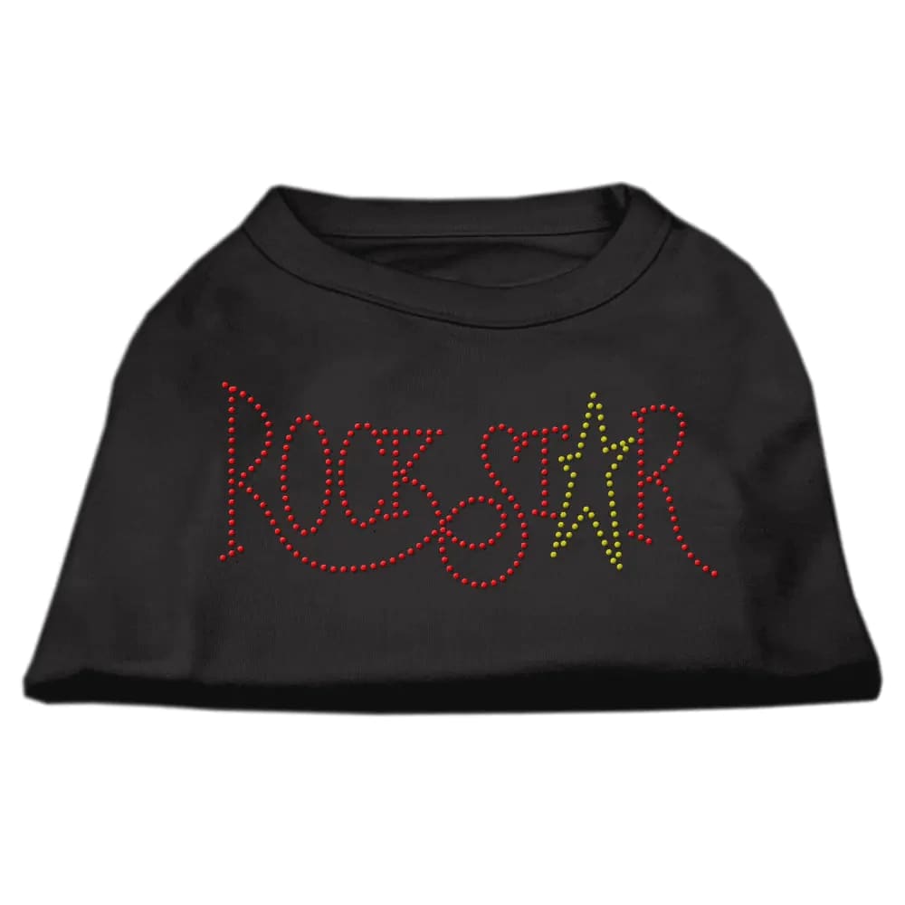 Rockstar Rhinestone Pet Shirt - Rhinestone Pet Shirts