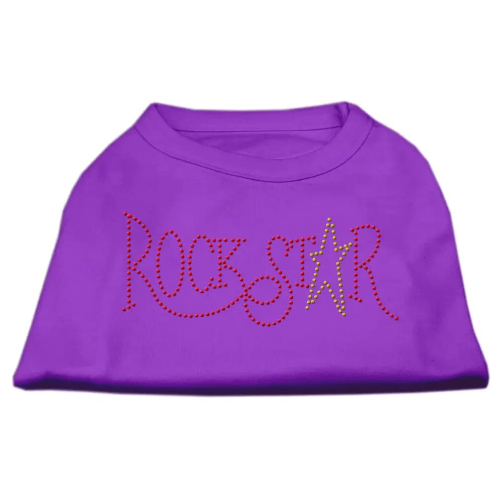 Rockstar Rhinestone Pet Shirt - Rhinestone Pet Shirts