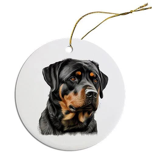 Rottweiler Christmas Ornaments - Ornaments