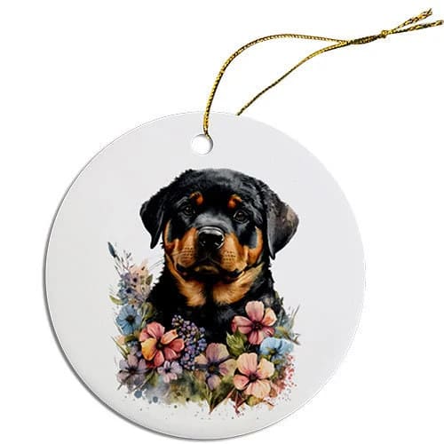 Rottweiler Christmas Ornaments - Ornaments