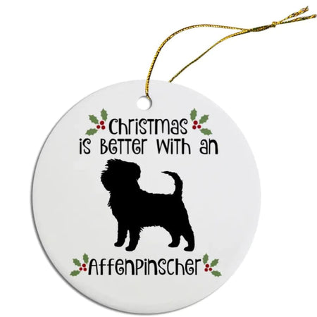 Affenpinscher Christmas Ornaments - Ornaments