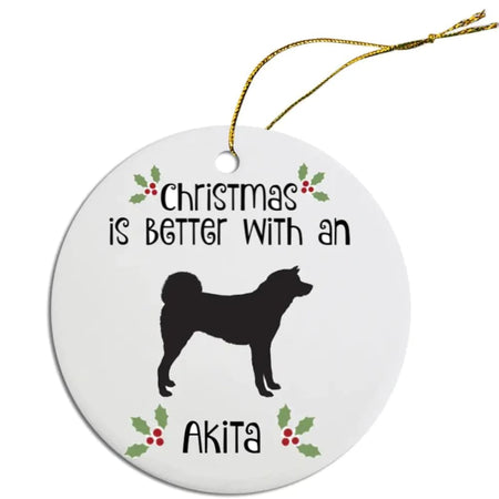 Akita Christmas Ornaments - Ornaments