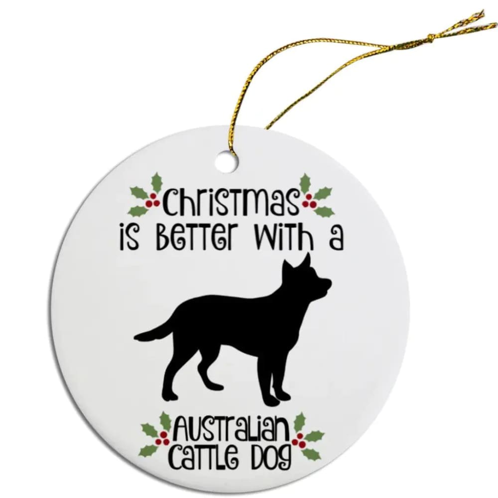 Australian Cattle Dog Christmas Ornament - Ornaments