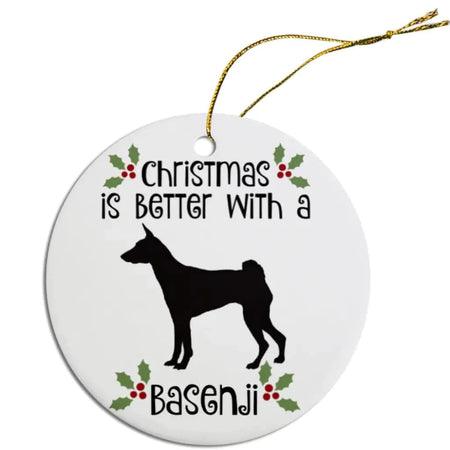 Basenji Christmas Ornaments - Ornaments