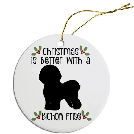 Bichon Frise Christmas Ornaments - Ornaments