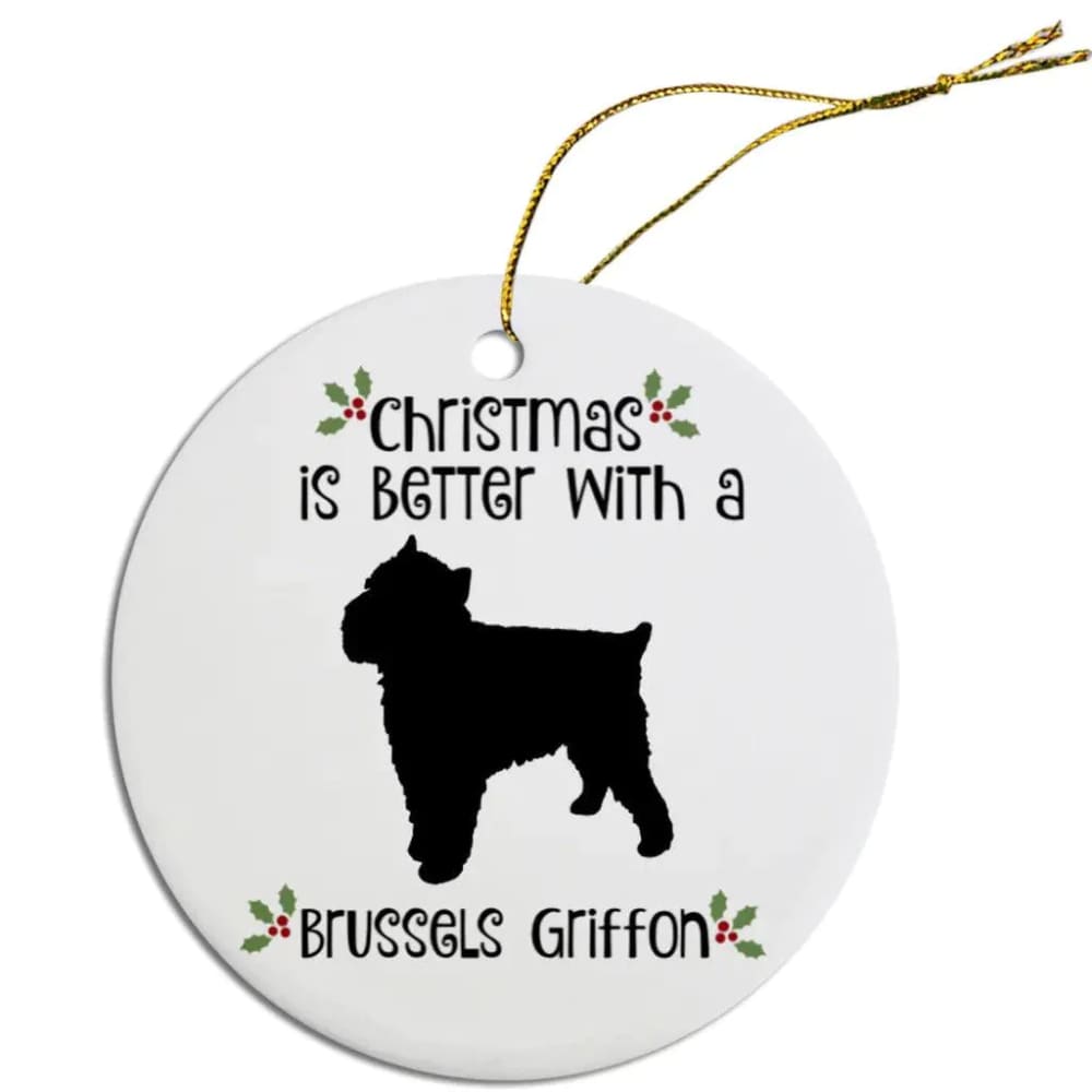 Brussels Griffon Christmas Ornament - Ornaments