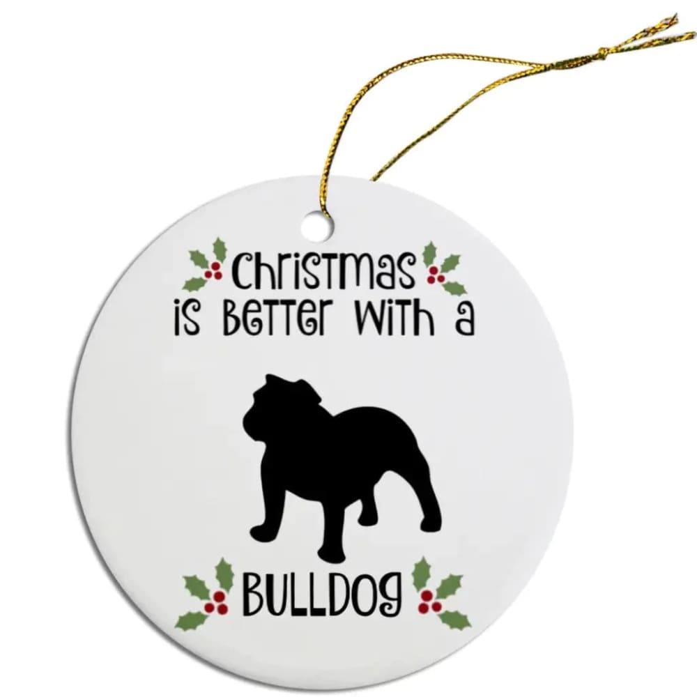 Bulldog Christmas Ornaments - Ornaments