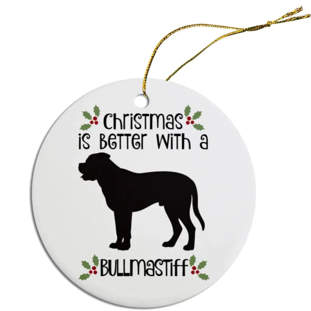 Bullmastiff Christmas Ornaments - Ornaments