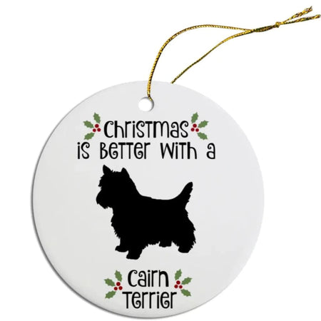 Cairn Terrier Christmas Ornaments - Ornaments