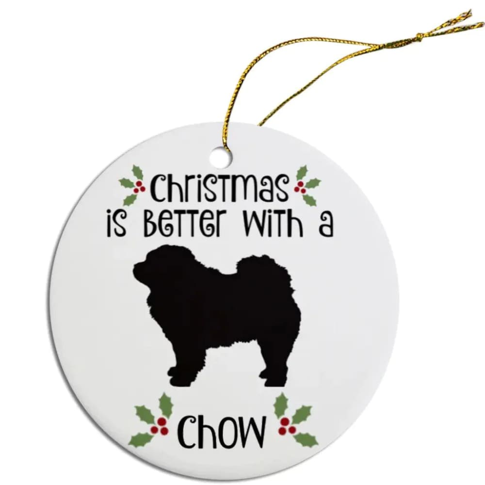 Chow Christmas Ornaments - Ornaments