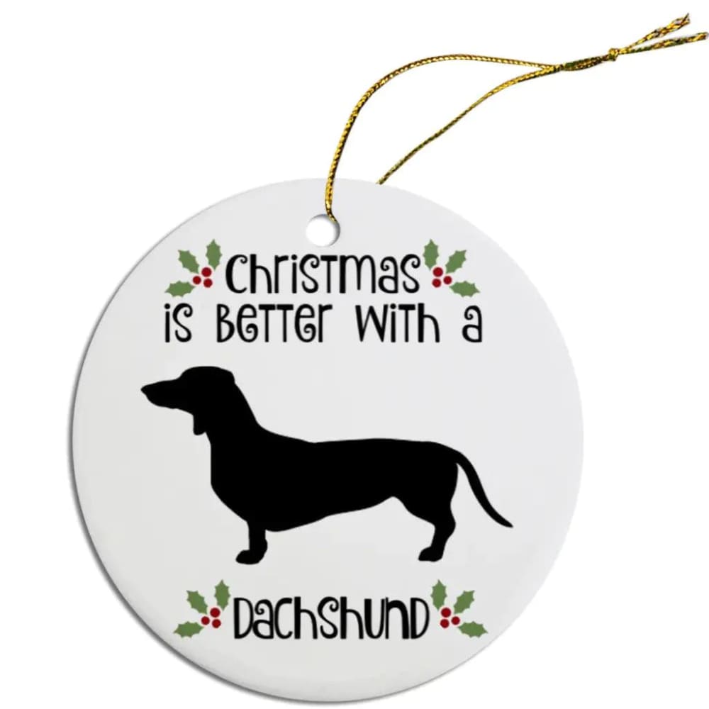 Dachshund Christmas Ornaments - Ornaments