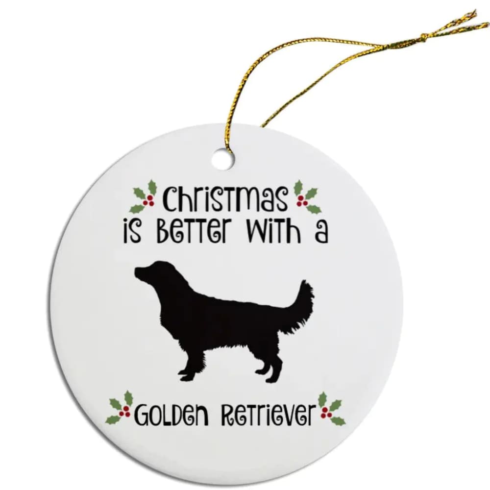 Golden Retriever Christmas Ornaments - Ornaments