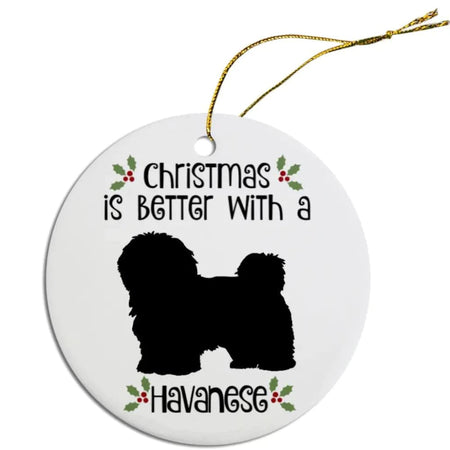 Havanese Christmas Ornaments - Ornaments