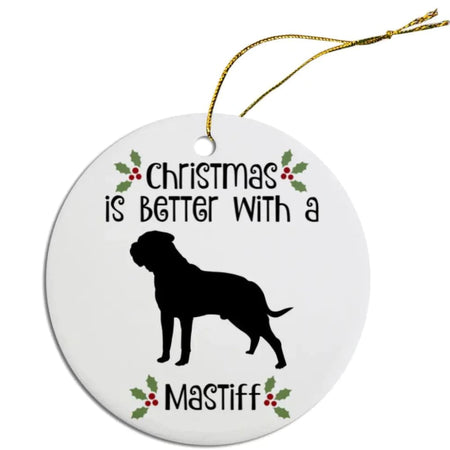 Mastiff Christmas Ornaments - Ornaments