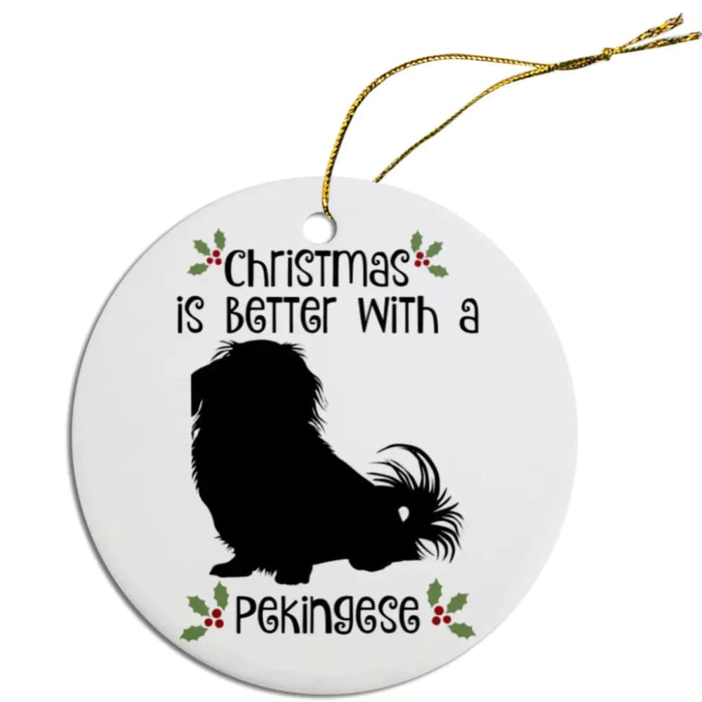 Pekingese Christmas Ornaments - Ornaments