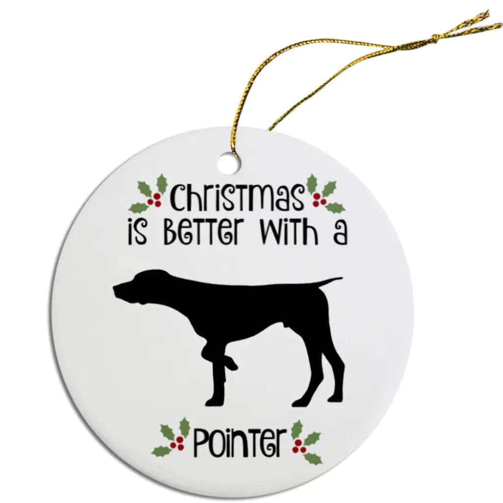 Pointer Christmas Ornaments - Ornaments