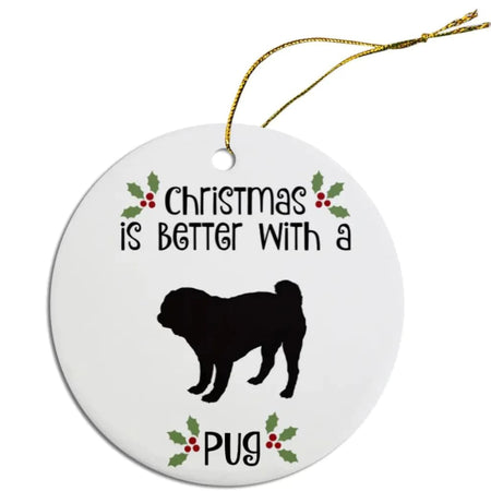 Pug Christmas Ornaments - Ornaments