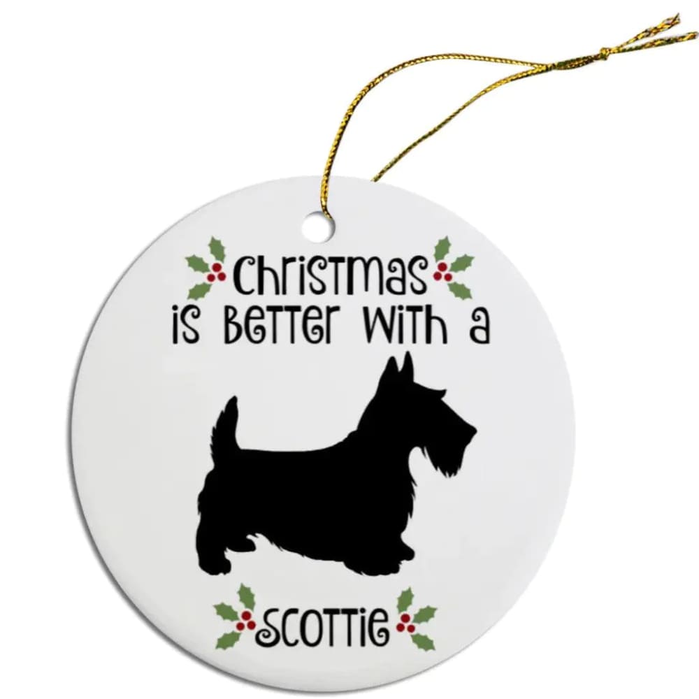 Scottish Terrier Christmas Ornaments - Ornaments